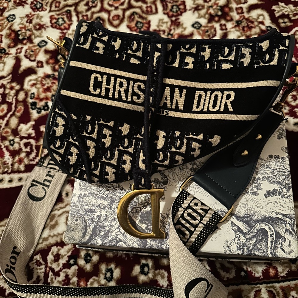 Christian Dior saddle bag